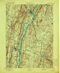 Catskill 1895 topographic map thumbnail