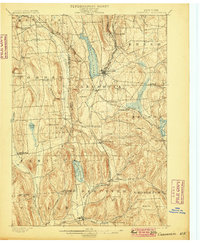 Cazenovia 1899 topographic map thumbnail