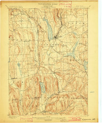 Cazenovia 1899 topographic map thumbnail