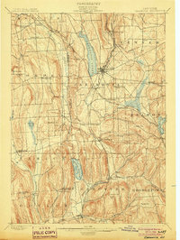 Cazenovia 1899 topographic map thumbnail