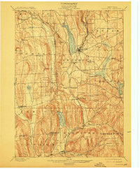 Cazenovia 1899 topographic map thumbnail