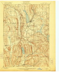 Cazenovia 1899 topographic map thumbnail