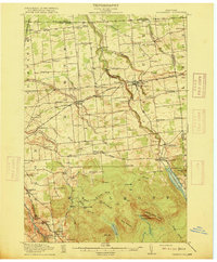 Chateaugay 1915 topographic map thumbnail