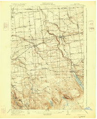 Chateaugay 1915 topographic map thumbnail