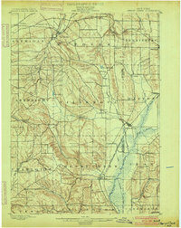 Cherry Creek 1900 topographic map thumbnail