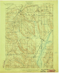Cherry Creek 1900 topographic map thumbnail