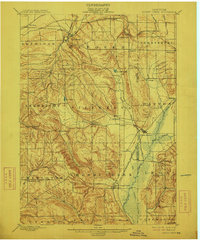 Cherry Creek 1900 topographic map thumbnail