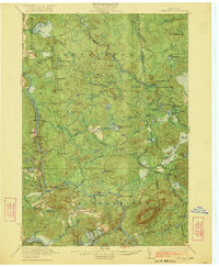 Childwold 1922 topographic map thumbnail
