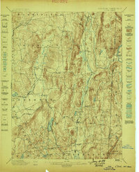 Clove 1898 topographic map thumbnail
