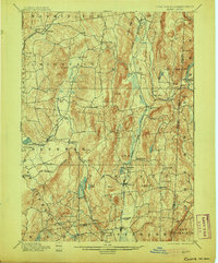 Clove 1901 topographic map thumbnail