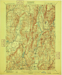 Clove 1901 topographic map thumbnail