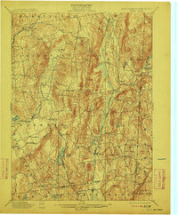 Clove 1901 topographic map thumbnail