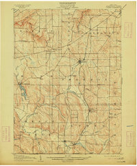 Clymer 1905 topographic map thumbnail