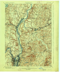 Cohoes 1898 topographic map thumbnail