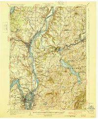 Cohoes 1929 topographic map thumbnail