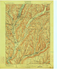 Cooperstown 1909 topographic map thumbnail