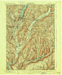 Cooperstown 1909 topographic map thumbnail