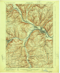 Corning 1914 topographic map thumbnail