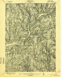 Coventry topographic map thumbnail