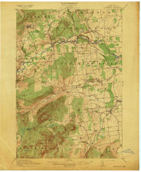 Dannemora 1913 topographic map thumbnail