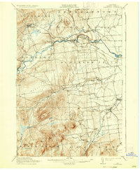 Dannemora 1913 topographic map thumbnail
