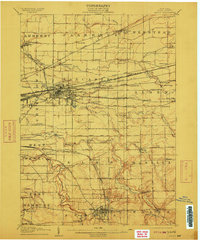 Depew 1905 topographic map thumbnail