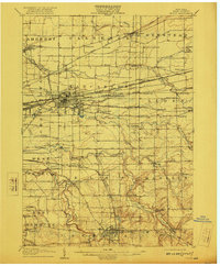 Depew 1905 topographic map thumbnail