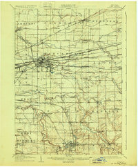 Depew 1905 topographic map thumbnail