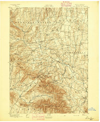 Durham 1893 topographic map thumbnail