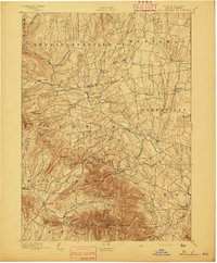 Durham 1894 topographic map thumbnail