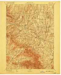 Durham 1894 topographic map thumbnail