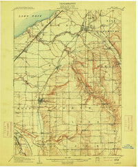 Eden 1907 topographic map thumbnail