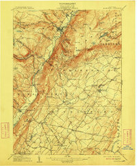 Ellenville 1906 topographic map thumbnail