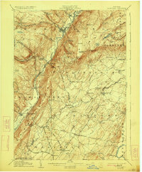 Ellenville 1906 topographic map thumbnail