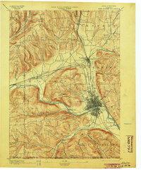 Elmira 1895 topographic map thumbnail