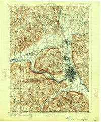 Elmira 1895 topographic map thumbnail