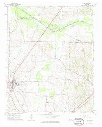 Alamo 1964 topographic map thumbnail
