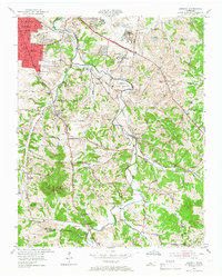 Antioch 1952 topographic map thumbnail