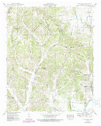 Aspen Hill 1950 topographic map thumbnail