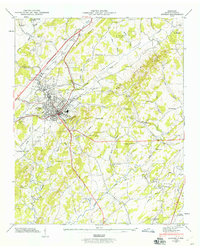 Athens 1944 topographic map thumbnail