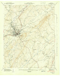 Athens 1944 topographic map thumbnail