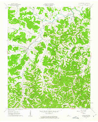 Auburntown 1962 topographic map thumbnail