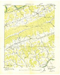 Avondale 1935 topographic map thumbnail