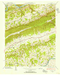 Avondale 1938 topographic map thumbnail