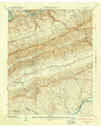 Avondale 1939 topographic map thumbnail