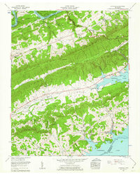 Avondale 1960 topographic map thumbnail