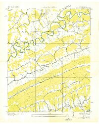 Back Valley 1935 topographic map thumbnail