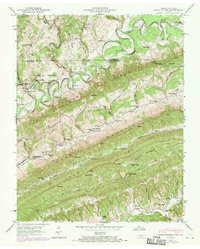 Back Valley 1946 topographic map thumbnail