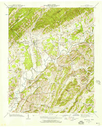 Baileyton 1939 topographic map thumbnail
