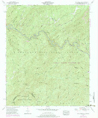 Bald River Falls 1957 topographic map thumbnail